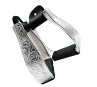 QUXVUIS Accesorios de Repuesto para estribos de Silla de Montar para Exteriores, duraderos, Elegantes y Ligeros, solución para estribos de equitación, Equipo de Soporte