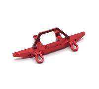 QUXVUIS Accesorios universales para Coche, Parachoques Delantero Universal de Metal fácil de Instalar y Duradero, Parachoques Delantero para protección Coche , Rojo