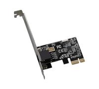 QUXVUIS Adaptador de Red Ethernet PCIe de 1 Puerto 5G Capacidad Que Ofrece Opciones Velocidad avanzadas Convertidor Adaptador Red transmisión Multimedia Tarjeta Ethernet