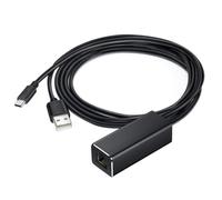 QUXVUIS Adaptador Ethernet USB Accesorios de conexión para el hogar Accesorio de televisión Equipo convertidor de Conector de Red