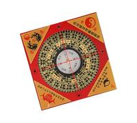 QUXVUIS Adornos Feng Shui para decoración de oficina, planificación del hogar, exquisita brújula de mano personal. El Luo Pan Feng Shui es un regalo único y considerado para, 8 centímetros