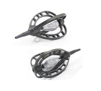 QUXVUIS Alimentador de Pesca en línea, Cebo portátil a Prueba de Fugas Agua Salada, señuelo, Soporte Jaula, Lanzador Aparejos mar para Barco Profesional