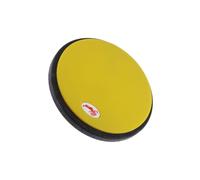QUXVUIS Almohadillas de práctica para caja de bajo, almohadillas de práctica de 10 pulgadas, caucho ecológico, negro, azul y amarillo, para un sinfín de caucho de silicona