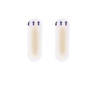 QUXVUIS Almohadillas protectoras de talón de Gel, 2 uds., pegatinas para calzado, almohadillas para la piel, parches para blíster, 20 * 60mm