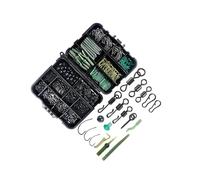 QUXVUIS Aparejos de Pesca de Carpas Todo en, Juego de 420 Piezas con soluciones de Almacenamiento de fácil Acceso para Pescadores, Plantillas para Carpas, Tope de Cuentas,