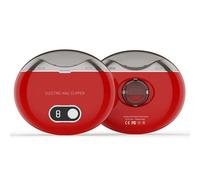 QUXVUIS Aspiradora eléctrica 3 en 1, recargable, automática, ajustable, con pantalla. Apto para adultos y personas mayores, Rojo