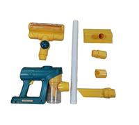 QUXVUIS Aspiradora para niños, electrodomésticos, Juguetes educativos para niños pequeños, Limpieza Manual, Juguete para, niñas y, Juego de Aprendizaje para el hogar, Verde, 15.7 x 7 x 76 cm