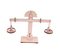 QUXVUIS Báscula de Equilibrio científico de Juguete Educativo DIY con Juego pesaje Tornillo Metal 6 Piezas para niños Proyectos Aprendizaje matemáticas Divertidos Proyectos Bricolaje