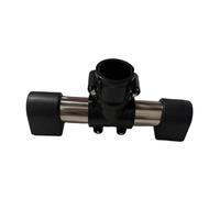 QUXVUIS Bastidor de batería robusto en forma de T. Accesorios para batería que mejoran la estabilidad y durabilidad para requisitos de rendimiento, negro, 20cm