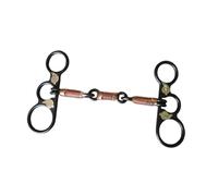 QUXVUIS Bocado de Acero Inoxidable con Cadena para Caballos, fácil de Colocar, diseñado para Entrenamiento y Comodidad Durante los Paseos. Material: Este bocado para Caballo