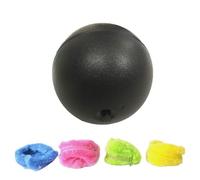 QUXVUIS Bola rodante Activa, activación automática, eliminador de Polvo para Perros y Gatos, Juguetes interactivos para Limpiar el Suelo con automovimiento de Felpa para Masticar