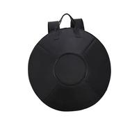 QUXVUIS Bolsa de almacenamiento portátil para HandPan Box, resistente al agua, con lengüetas de acero, tela Oxford resistente, compatible con HandPan 56 cm, caja viaje