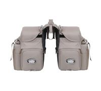 QUXVUIS Bolsa de ciclismo con funciones completas, bolsas de bicicleta instalación firme para aventuras al aire libre, para estante trasero, bolsa para almacenaje bicicletas, color café