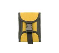 QUXVUIS Bolsillo de Peso de Buceo Hebilla liberación rápida Bolsillos contrapeso Bolsa Soporte Impermeable Buceo Snorkeling Montañismo Camping, Amarillo