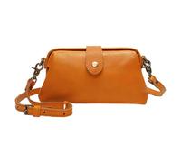 QUXVUIS Bolso médico versátil de estilo retro con bolsillo interior Bolso de hombro multicolor Características bandolera multicolor Marrón, amarillo