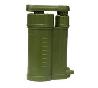 QUXVUIS Bomba purificadora de filtro de agua portátil liviana para exteriores, filtración agua potable para arroyos ríos. Luego, simplemente bombee la manija hacia arriba y hacia abajo para obtener