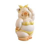 QUXVUIS Bonita Hucha de Ahorro, Regalo de Cerdito, decoración para el hogar con ternura y un Delicioso hábito Ahorro.