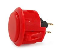 QUXVUIS Botón de presión Ligero, pequeño, Multicolor, , Interruptor de Arcade, reinicio automático, Llave Corta, Accesorio Juego Sensible a la Ruta, PC DIY