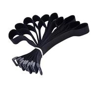 QUXVUIS Bridas de Nailon Autoadhesivas con Cierres de Ajustables para la gestión Cables y Cordones. Bridas Resistencia. Ideales para oficinas, centros Datos y hogares.