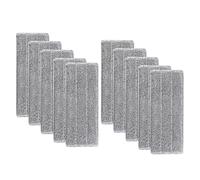 QUXVUIS Cabezales de hisopo reemplazables Microfibra para una Limpieza fácil y efectiva Cabezal de hisopo Duradero Limpie Las Almohadillas Microfibra Reutilizables , 10 Juegos