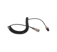 QUXVUIS Cable de extensión para micrófono, Cable de Cobre, Negro, utilitario, Ligero, Flexible, confiabilidad para un Mejor Rendimiento después del Estiramiento, 150 cm (59,06 Pulgadas), Ligero.