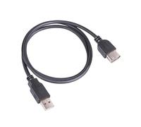 QUXVUIS Cable de extensión USB 0 Transmisión de Datos Velocidad Cuerpo Blando Puertos duales Adaptador Carga USB Conexión Dividida eficiente Cable Datos Carga Adaptador Puertos