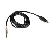 QUXVUIS Cable de instrumento con conexión USB que proporciona señal digital de 16 bits y 48 kHz para músicos profesionales. Así, la grabación de música digital funciona