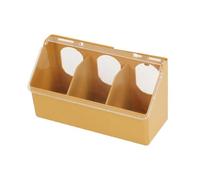 QUXVUIS Caja Colgante para la alimentación de Palomas. Comedero para Palomas. Limpio y ordenado en Cualquier Entorno. La Tapa del comedero para está diseñada para Evitar Que el alimento se derrame.