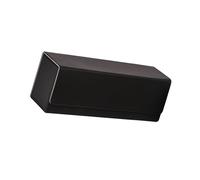 QUXVUIS Caja de Tarjetas Resistente a los arañazos y a la abrasión, Soporte para Tarjetas de Juego, fácil organización, Estuche Cubierta Carga Lateral PU, 400+ Negro Rojo