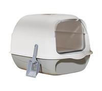 QUXVUIS Cajas de Arena funcionales para Gatos con Amplio Espacio, Resistentes a Salpicaduras, fáciles de Limpiar, para Gatos Que viajan. Las Cajas Arena Plegables Son fáciles armar y Guardar. Se