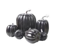 QUXVUIS Calabaza Realista de Halloween y Acción de Gracias - Bajo Costo Mantenimiento PE Calabazas Decorativas Halloween y Acción Gracias