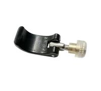 QUXVUIS Candado Ajustable para bastón de Escalada, repuestos de Bloqueo rápido para Trekking, Ligeros y portátiles, para Reparaciones al Aire Libre, Clip para bastón de, Negro, para tubería de 16 mm