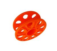 QUXVUIS Carrete de Carrete para Dedo de Buceo anticorrosión con plástico Profesional para Buceo, ampliamente aplicable, práctico Colgante, Naranja