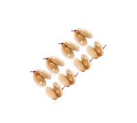 QUXVUIS Castañuelas con Bonitos Patrones de Animales para niños. Juguetes rítmicos Que fomentan el Aprendizaje y el Desarrollo. Un Instrumento Musical