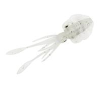 QUXVUIS Cebo de Pulpo Falso de 15cm, Herramientas Pesca biónicas, Cebo Cabeza Serpiente Agua, señuelo Superficie Ligero Bien Hecho con hélice, Luminoso