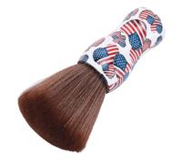 QUXVUIS Cepillo para el cabello Cepillos para el cuello Suministro para hogar Plumero para la cara Herramienta de estilismo Fácilmente agarrado Accesorios de barbería Peine para cuero cabelludo
