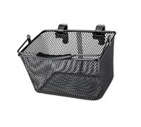 QUXVUIS Cesta para bicicleta infantil, decoración delantera para bicicleta, cesta para triciclo diseñada con hebilla de cuero que ofrece sujeción segura y compatibilidad,