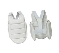 QUXVUIS Chaleco protector de boxeo Muay Thai Taekwondo que ofrece una sensación ligera con PU EVA duradero para mayor comodidad y seguridad. Protector de pecho para karate,
