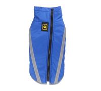 QUXVUIS Chaqueta para Perros Grandes, Transpirable y Resistente a desgarros, con Costuras Finas, Chaqueta Reflectante para Perros sin Hilos Sueltos, Azul, 3XL