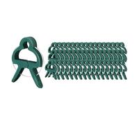 QUXVUIS Clips de jardín ligeros para sujetar tomates, pepinos y enredaderas de flores. Soporte para tallos. Enredaderas que crecen erguidas. Herramienta para trepar. Clips de