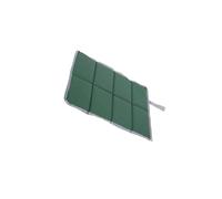 QUXVUIS Cojín de Picnic de Tela Oxford, Ligero y Plegable para Exteriores, cómodo para Actividades al Aire Libre, Verde, 39 x 29.5 x 1 cm