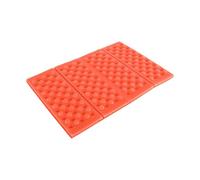 QUXVUIS Cojín Plegable para Acampar, tapete de Playa Impermeable, Naranja