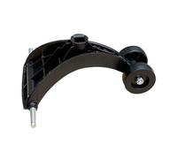 QUXVUIS Columpio para bebé Duradero, Rueda Delantera Triangular, Piezas Fabricadas en Metal Resistente y Materiales PP Resistentes al Desgaste, Accesorio para Coche, Juguetes, Negro, 18x17cm