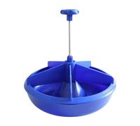 QUXVUIS Comedero sólido para cerdos, ahorro de forraje, equipo de alimentación confiable, platos, comedero para ganado, perros, animales, fácil instalación, bebederos, comederos, bebederos para aves