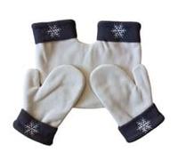 QUXVUIS Conjunto de 3 guantes navideños de invierno para parejas. Mitones gruesos y cálidos que brindan comodidad y calidez al tomarse de la mano. Guantes, tipo+2