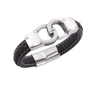 QUXVUIS Conjunto de pulseras para parejas memorables, conectar corazones para siempre, trenzada, pulseras para hombres, brazaletes para mujeres, marrón