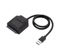 QUXVUIS Convertidor de Cable USB 3,0 a SATA, Adaptador de Ordenador, Soporte de Cable de conversión Profesional, Conector Externo para Ordenador portátil