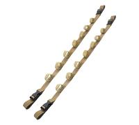 QUXVUIS Correa de sujeción para caña de pescar, longitud ajustable, para todo tipo de vehículos, solución de almacenamiento para cañas de pescar, aparejos, accesorios de, Caqui