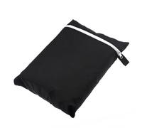 QUXVUIS Cubierta de conejera de Pisos, Jaula de Conejito para Mascotas, Funda Protectora Impermeable portátil para Polvo, Funda Protectora para jardín y Patio, Negro