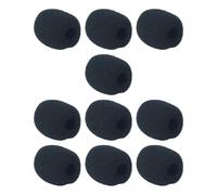 QUXVUIS Cubierta de espuma para micrófono de auriculares de alto rendimiento que absorbe eficazmente las perturbaciones y garantiza un sonido constante. Cubierta de espuma para